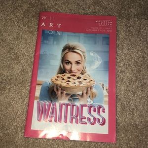 Waitress Tour Playbill
